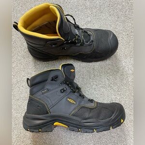 Men’s Keen Logandale Steel Toe Work Boots size 10.5D